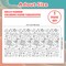 Giant Hello Summer Coloring Tablecloth 54” x 108” – Kids Summer Party Paper Table Cover with Watermelon, Ice Cream & Beach Theme Poster for Birthday, Classroom & Outdoor Activities
